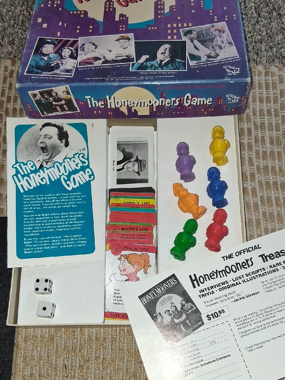 The Honeymooners Vintage-Style Board Game
